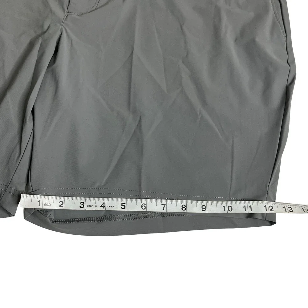 Callaway Epic Pull On Shorts Mens 42 Grey Quiet Shade Golf‎ Performance Stretch